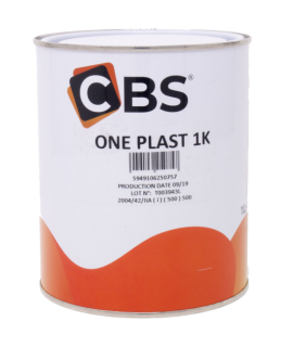 Vopsea One Plast Negru mat CBS
